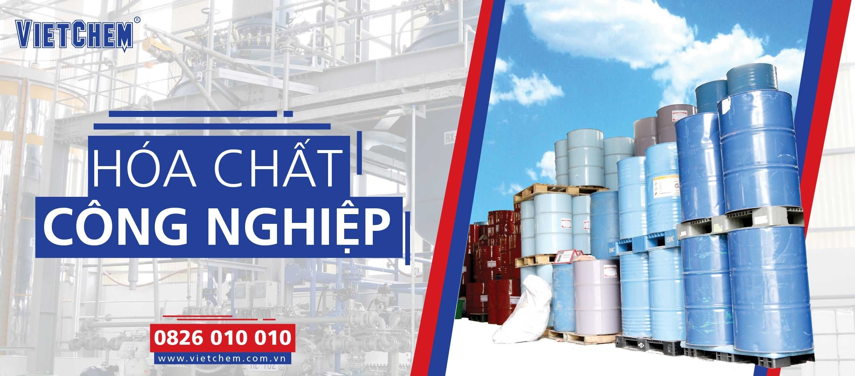 VietChem chuyên cung cấp hóa chất công nghiệp hàng đầu Việt Nam